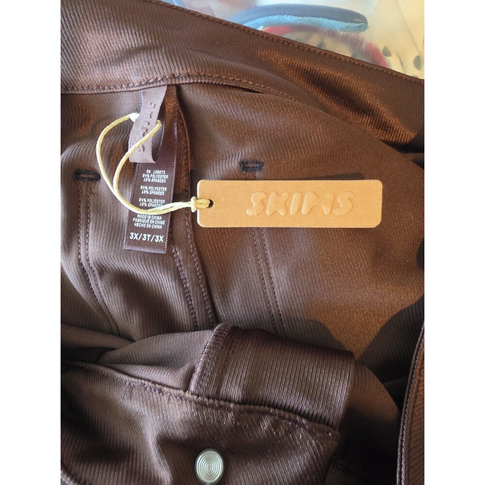 NWT Skims Cocoa pants Sz 3X - Picture 3 of 3